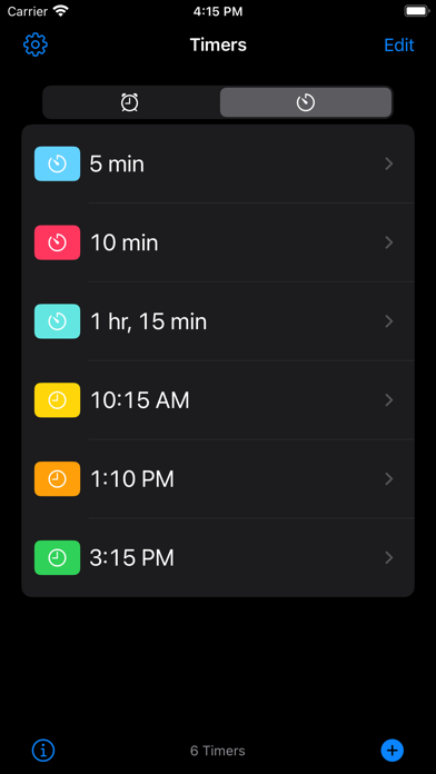 Vibration Alarm Clock & Timer screenshot 1