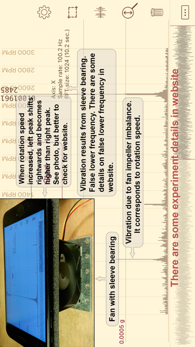 Vibration analysis screenshot 8