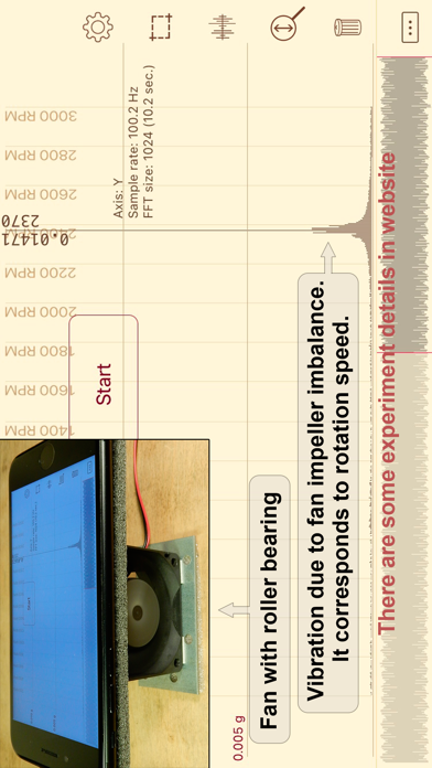 Vibration analysis screenshot 9