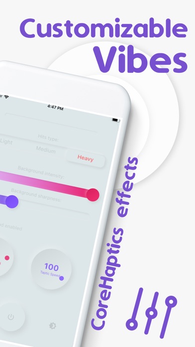 Vibration Massager HapticVibe screenshot 5