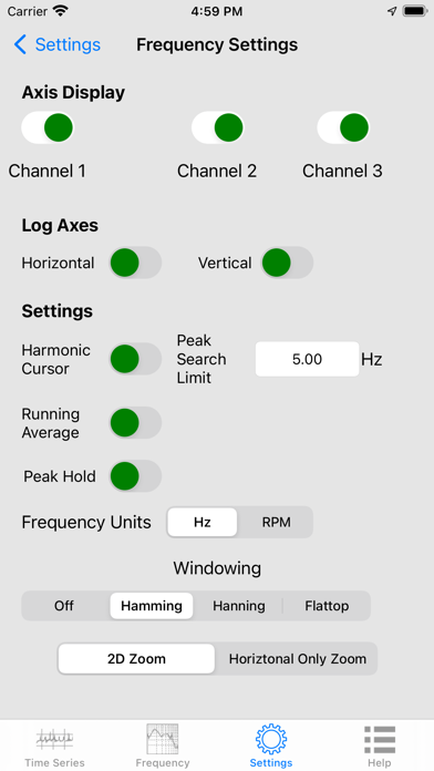 Vibration screenshot 1