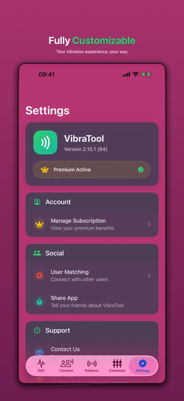 VibraTool - Vibrator Too‪l‬ screenshot 1