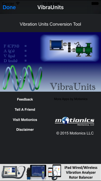 VibraUnits screenshot 1