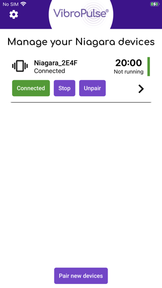 Vibropulse screenshot 2
