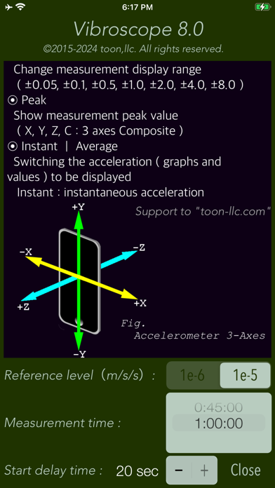 Vibroscope screenshot 1
