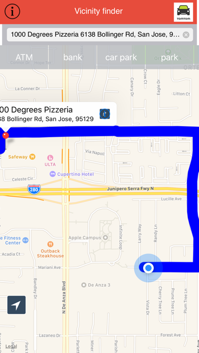 Vicinity app screenshot 1