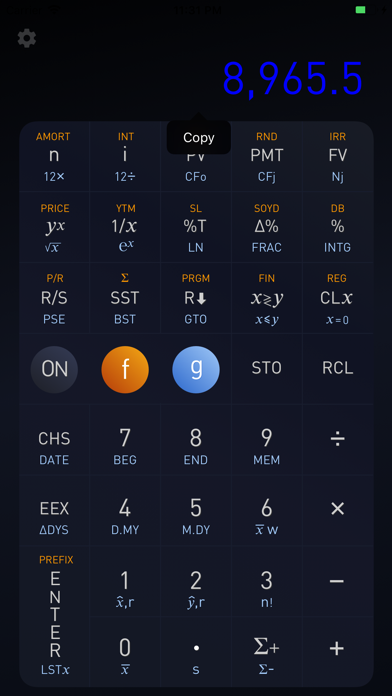 Vicinno Financial Calculator screenshot 1