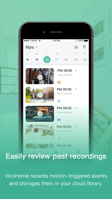 VicoHome: Smart Home Camera screenshot 1