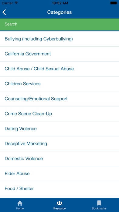 Victims of Crime Resource Ctr screenshot 2