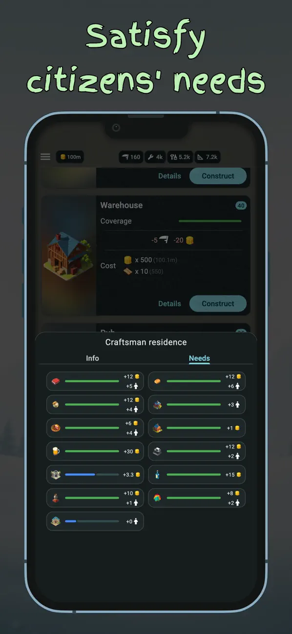 Victorian Idle City Builder screenshot 4