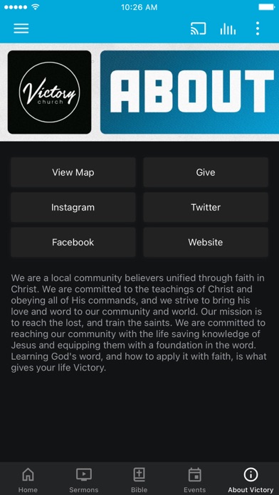 Victory Family Church App screenshot 1