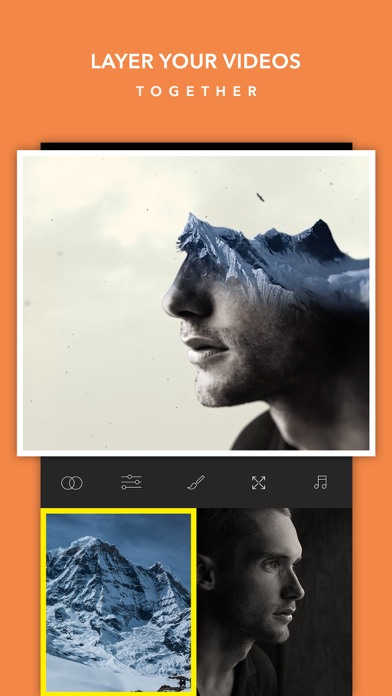 Video BlendEr -Free Double ExpoSure EditOr SuperImpose Live EffectS and OverLap MovieS screenshot 5