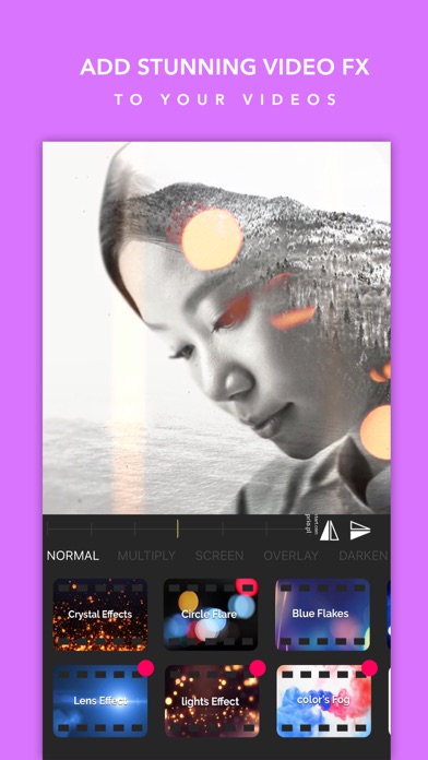 Video BlendEr -Free Double ExpoSure EditOr SuperImpose Live EffectS and OverLap MovieS screenshot 3