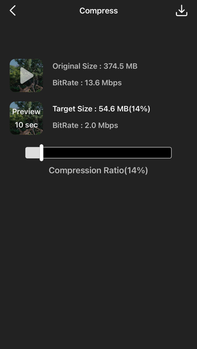 Video Compress - Shrink Videos screenshot 2
