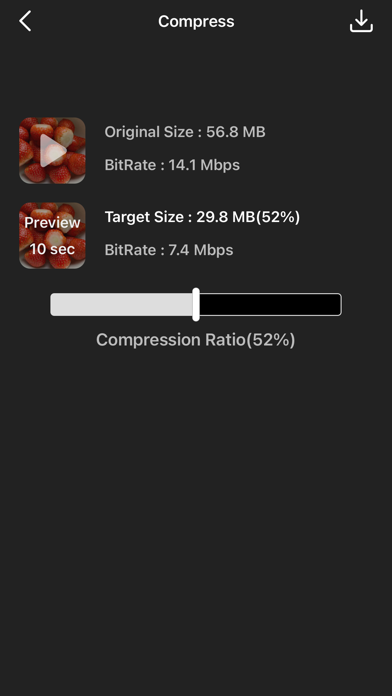 Video Compress - Shrink Videos screenshot 3
