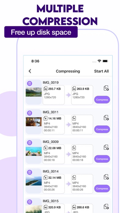 Video Compressor & Reduce size screenshot 5