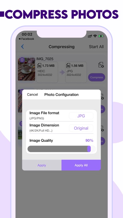 Video Compressor & Reduce size screenshot 3