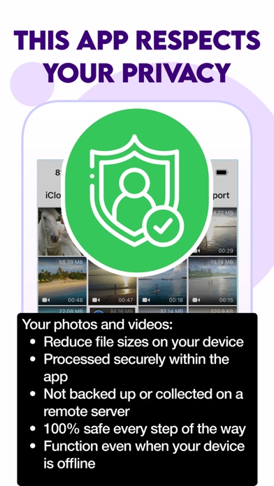 Video Compressor & Reduce size screenshot 1