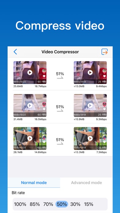 Video compressor - save space screenshot 5