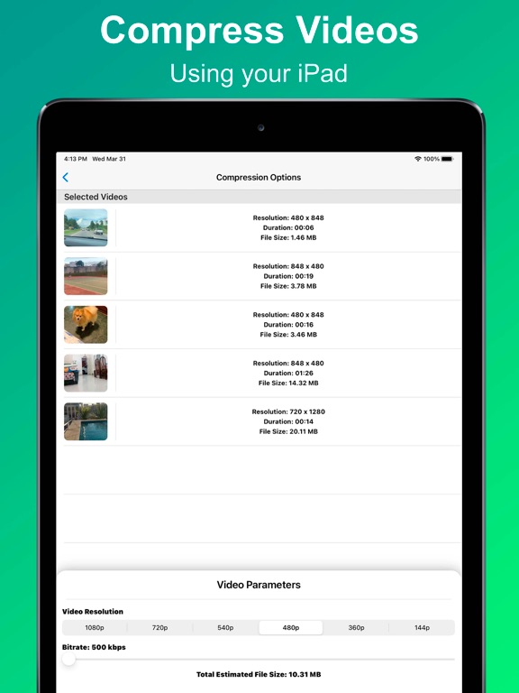 Video Compressor - Shrink Vids screenshot 3