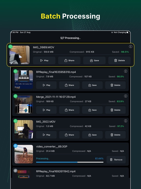 Video Converter and Compressor screenshot 5