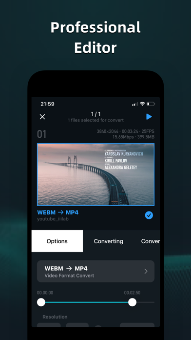 Video Converter Pro: Mov,  MP3 screenshot 7