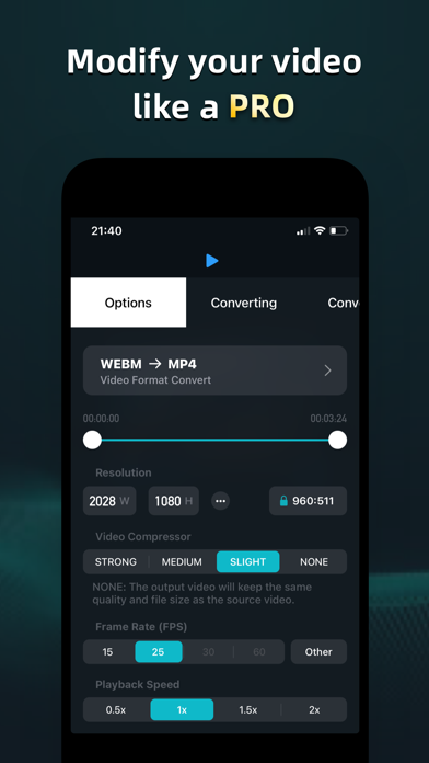 Video Converter Pro: Mov,  MP3 screenshot 6