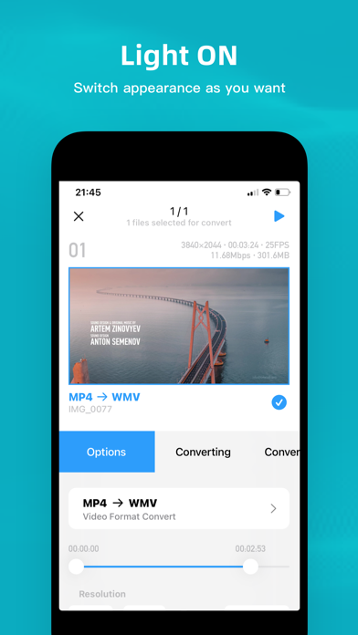Video Converter Pro: Mov,  MP3 screenshot 2