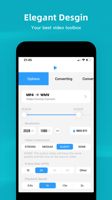 Video Converter Pro: Mov,  MP3 screenshot 1