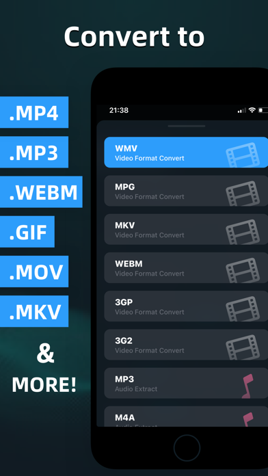Video Converter Pro: Mov,  MP3 screenshot 8