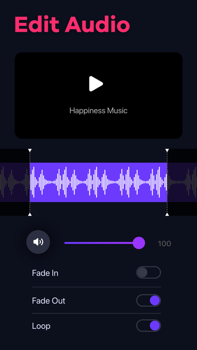 Video Editor: Make Music Video screenshot 1