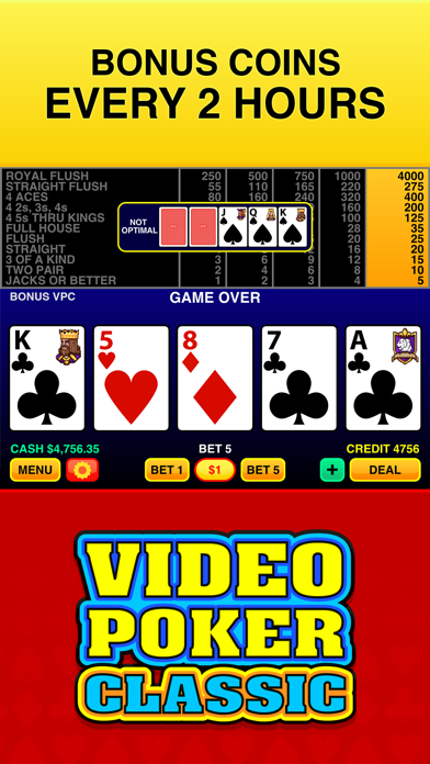 Video Poker Classic ® screenshot 2