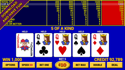Video Poker Lounge screenshot 1