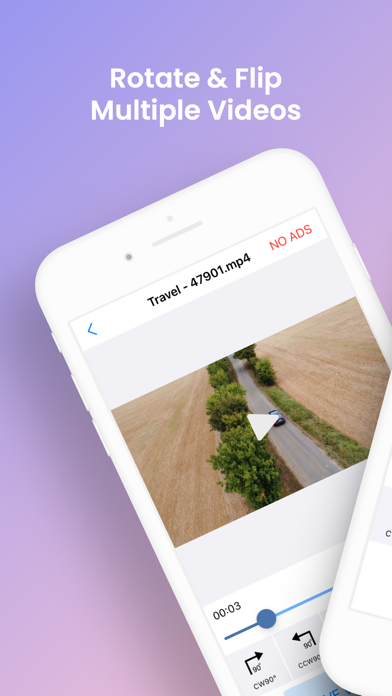 Video rotate + flip video easy screenshot 4