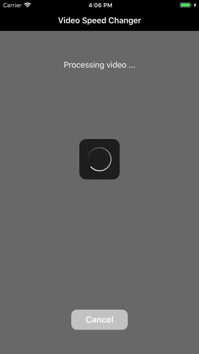 Video Speed Changer - Editor screenshot 2