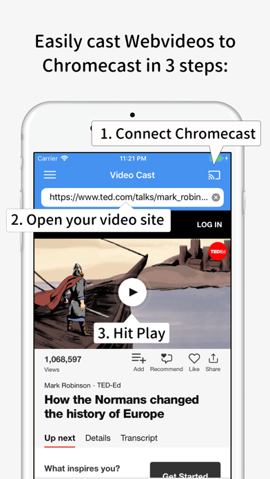 Video Stream for Chromecast screenshot 3
