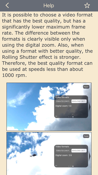 Video tachometer screenshot 5