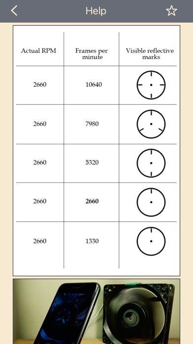 Video tachometer screenshot 7