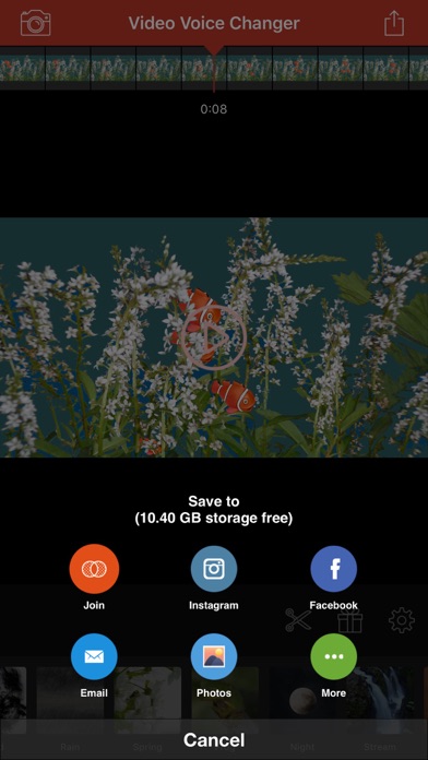 Video Voice Changer-Fun Editor screenshot 1