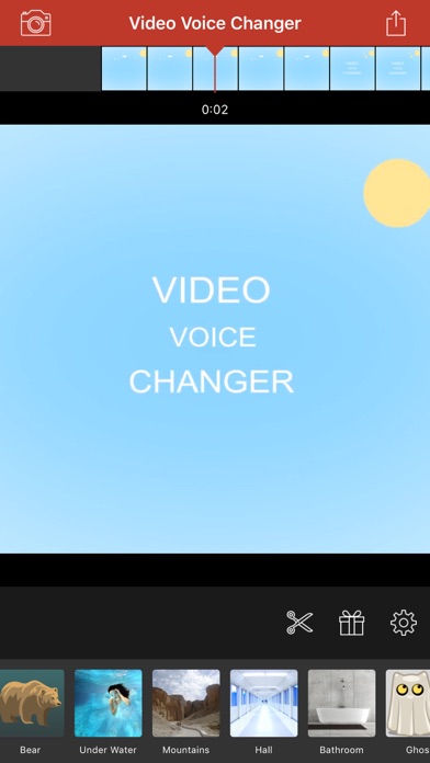 Video Voice Changer-Fun Editor screenshot 2