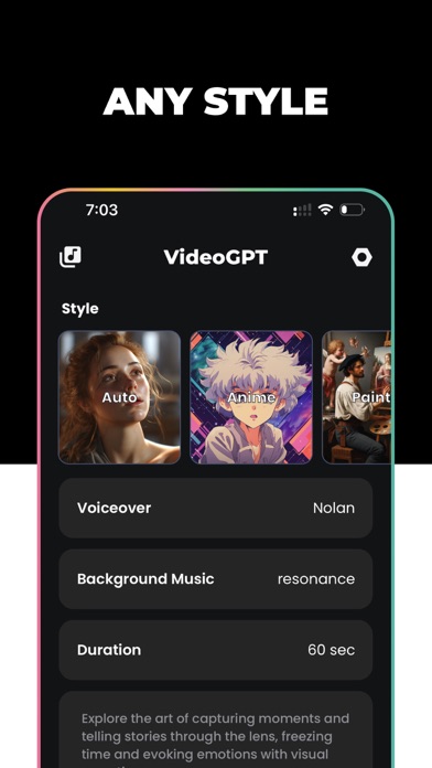 VideoGPT - AI Video Generator screenshot 6