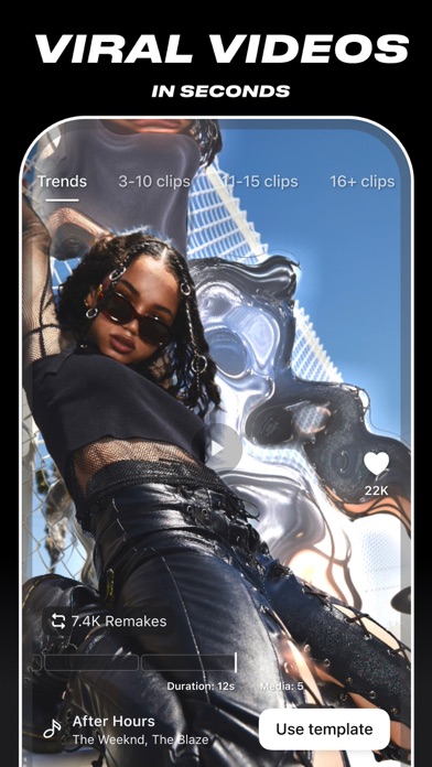 Vids AI - Reels Video Editor screenshot 2