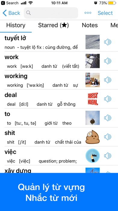 Vietnamese Dictionary Dict Box screenshot 1
