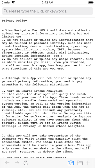 View Navigator screenshot 5