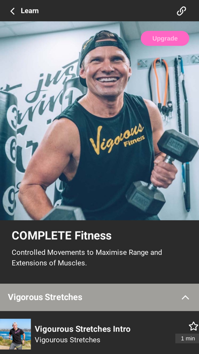 Vigorous Fitness screenshot 1