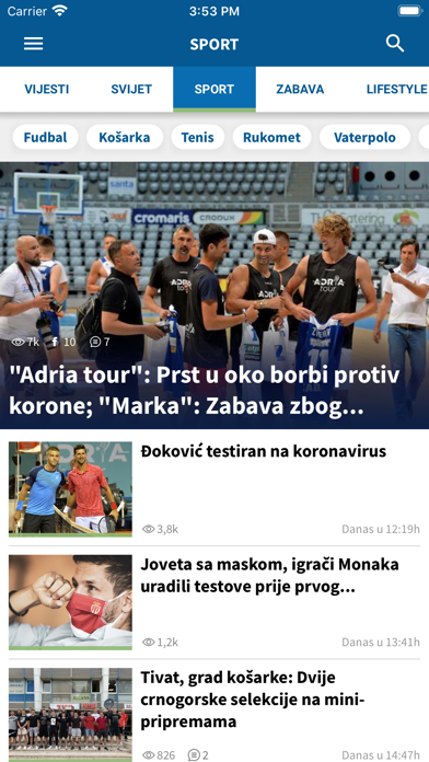 Vijesti screenshot 4