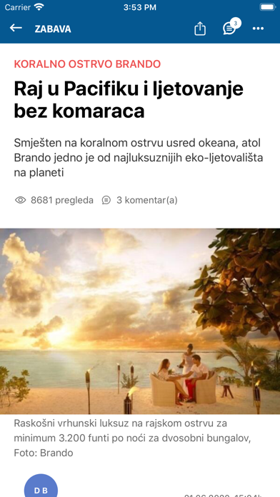 Vijesti screenshot 3