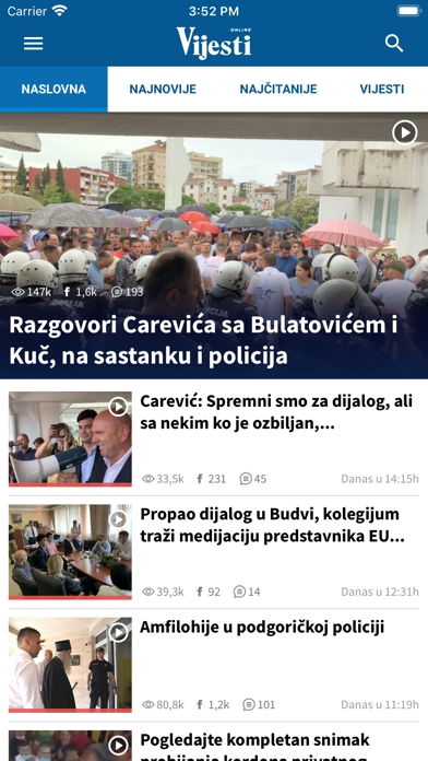Vijesti screenshot 5