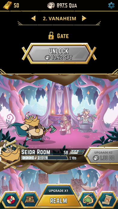 Viking Gods - Idle Tap Game screenshot 2