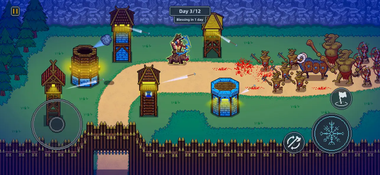 Viking Hero TD: Roguelike RTS screenshot 3